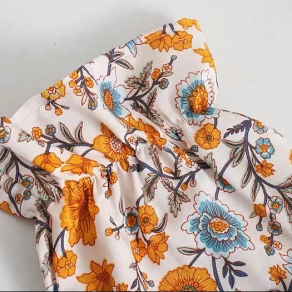 LAST ONE🎉Floral Shift Mini Dress - Picture 10 of 16